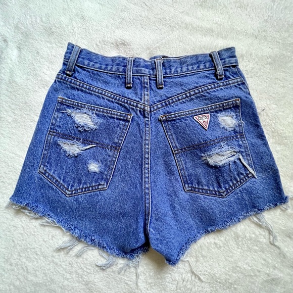 Vintage GUESS jean shorts - Picture 1 of 6